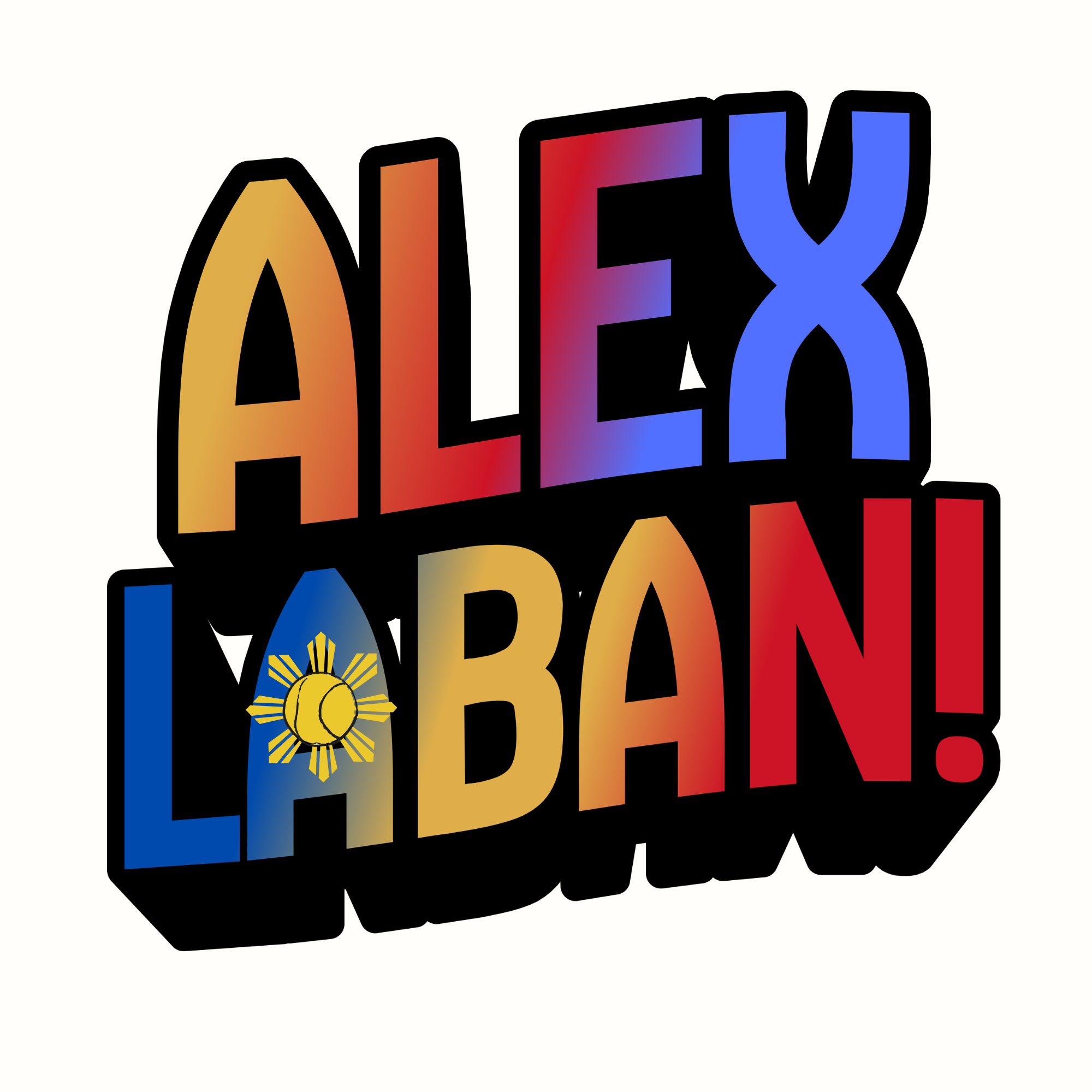 ALEX LABAN! cheer card design